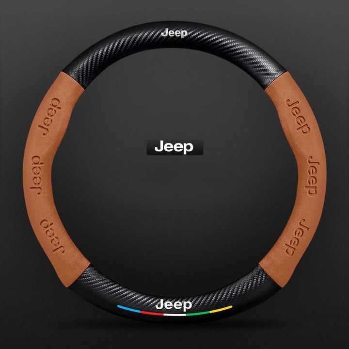 GripGuard | Elegant, Breathable and Non-Slip Steering Wheel Cover