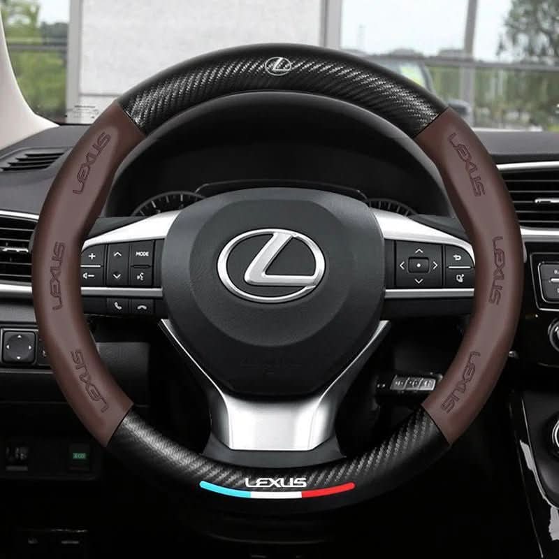 GripGuard | Elegant, Breathable and Non-Slip Steering Wheel Cover