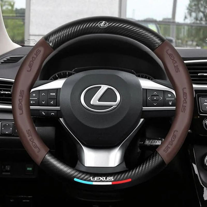 GripGuard | Elegant, Breathable and Non-Slip Steering Wheel Cover