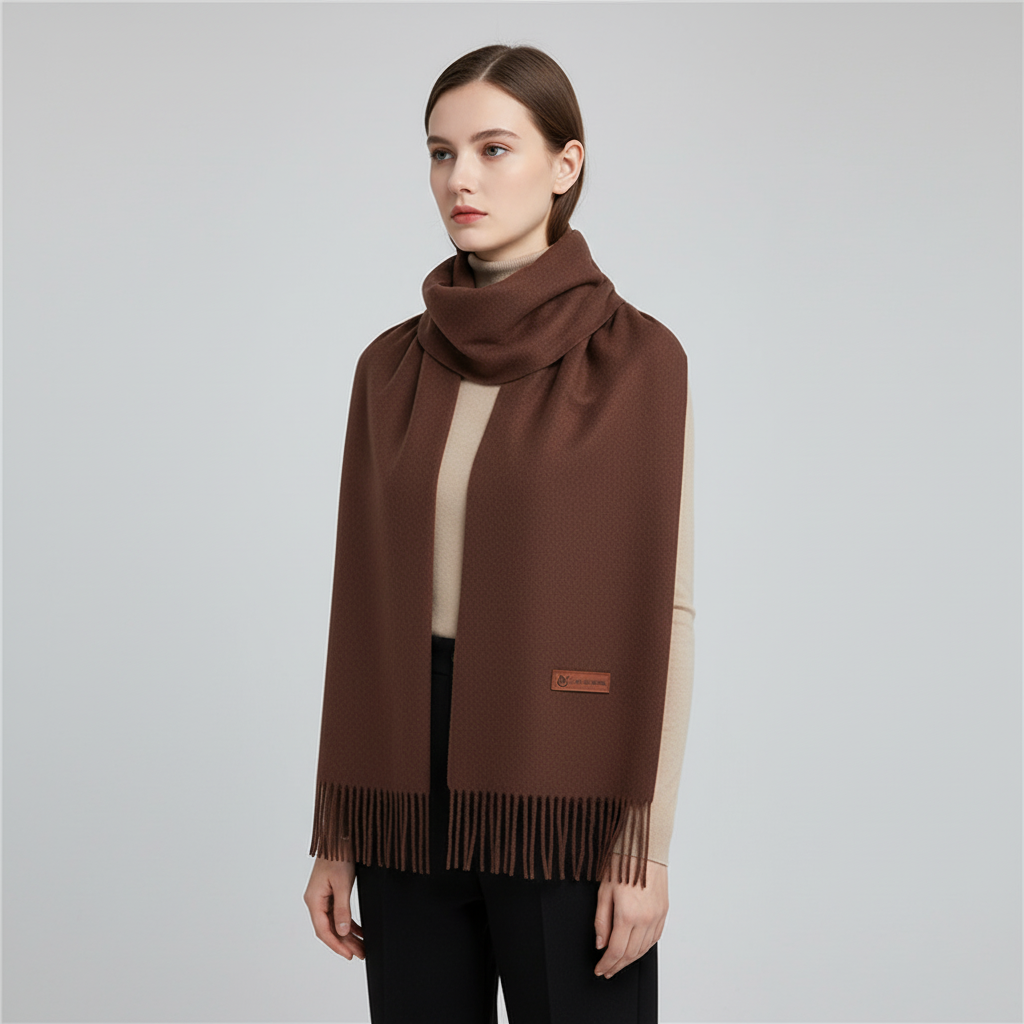 Oversized Cashmere Scarf - Cashluxe