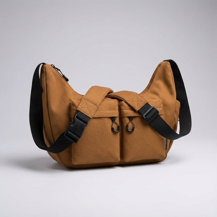 Large Canvas Crossbody Bag - UrbanLoom