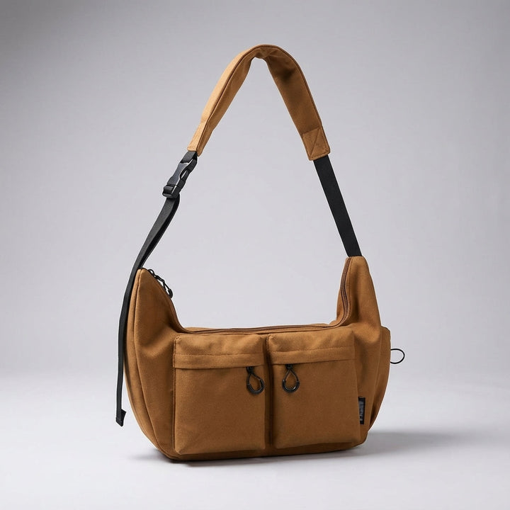 Large Canvas Crossbody Bag - UrbanLoom