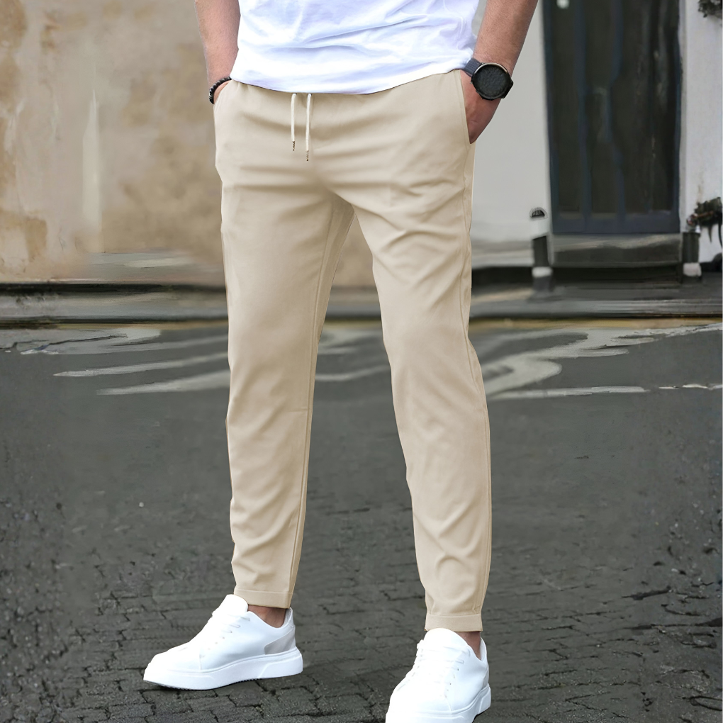 Men’s Casual Trousers – Soft & Durable