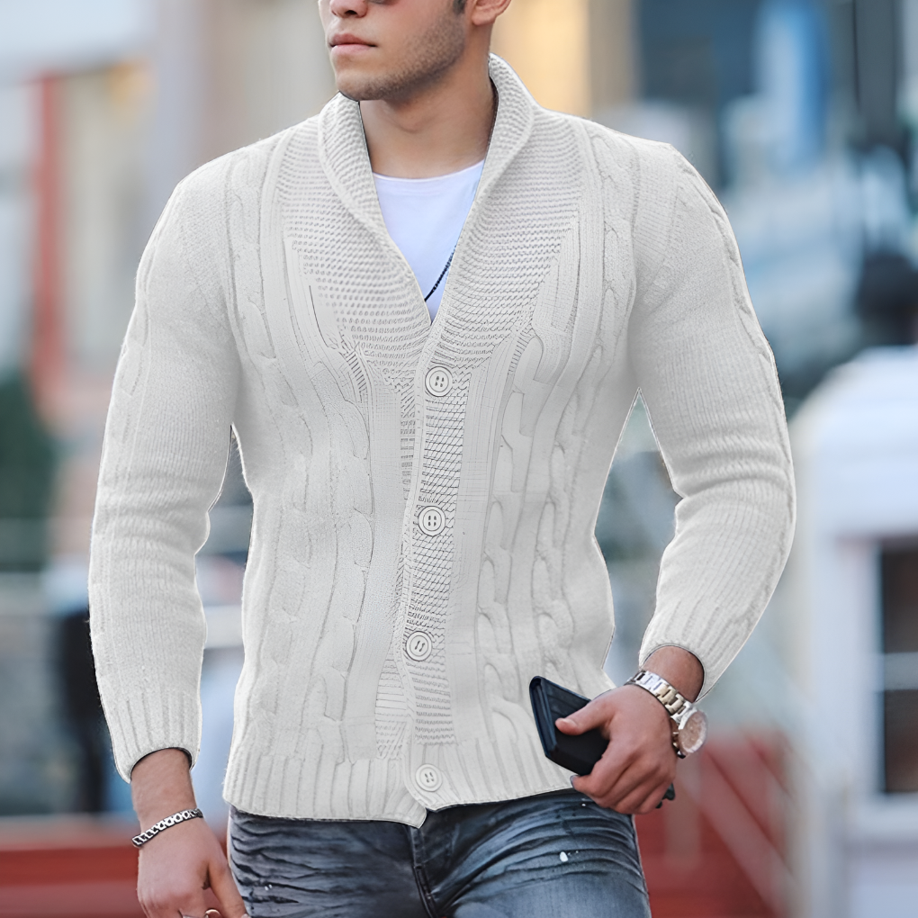 Men’s Warm Knitted Classic Cardigan