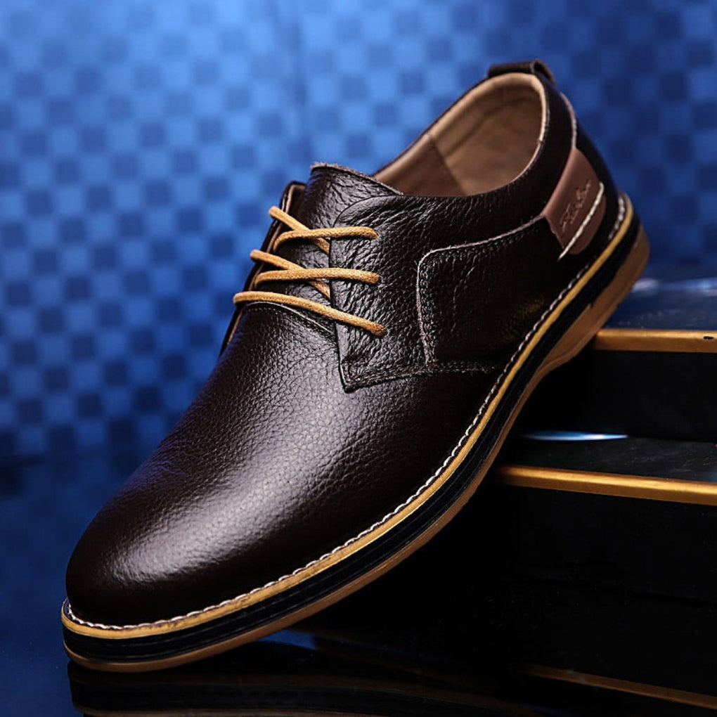 Men's Oxford Shoes - Elegant Style in Multiple Colors