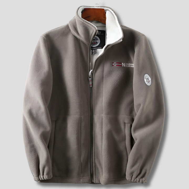 Windproof and Comfortable Men’s Fleece Jacket