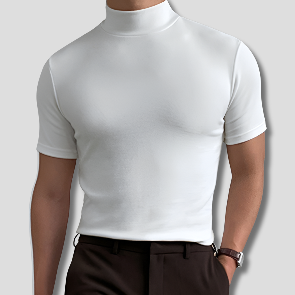 Men's High-Collar T-Shirt