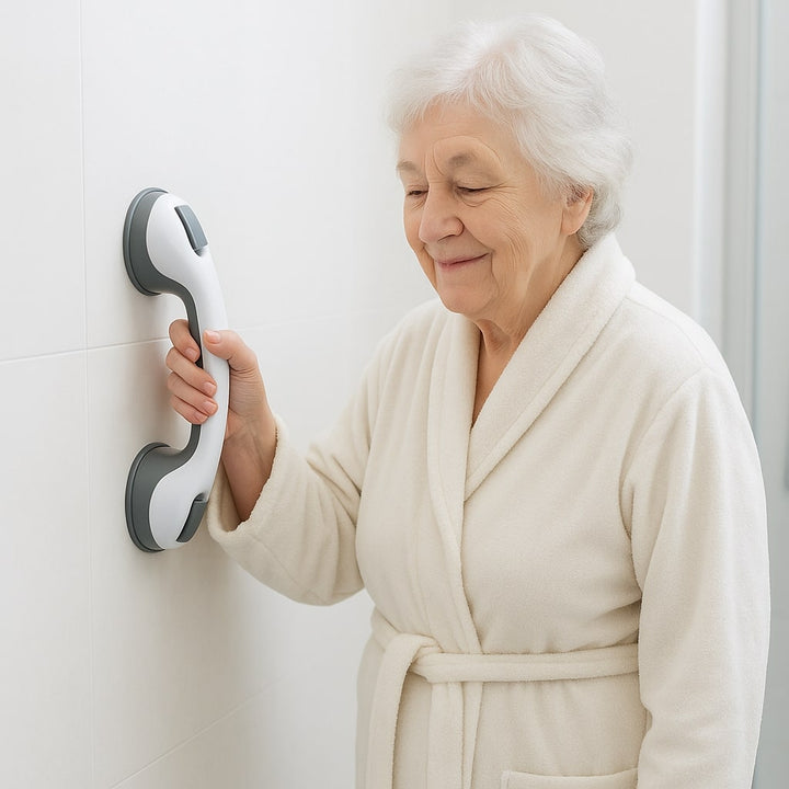 Bathroom Safety Grab Rail | No Drilling | Strong Suction Grip