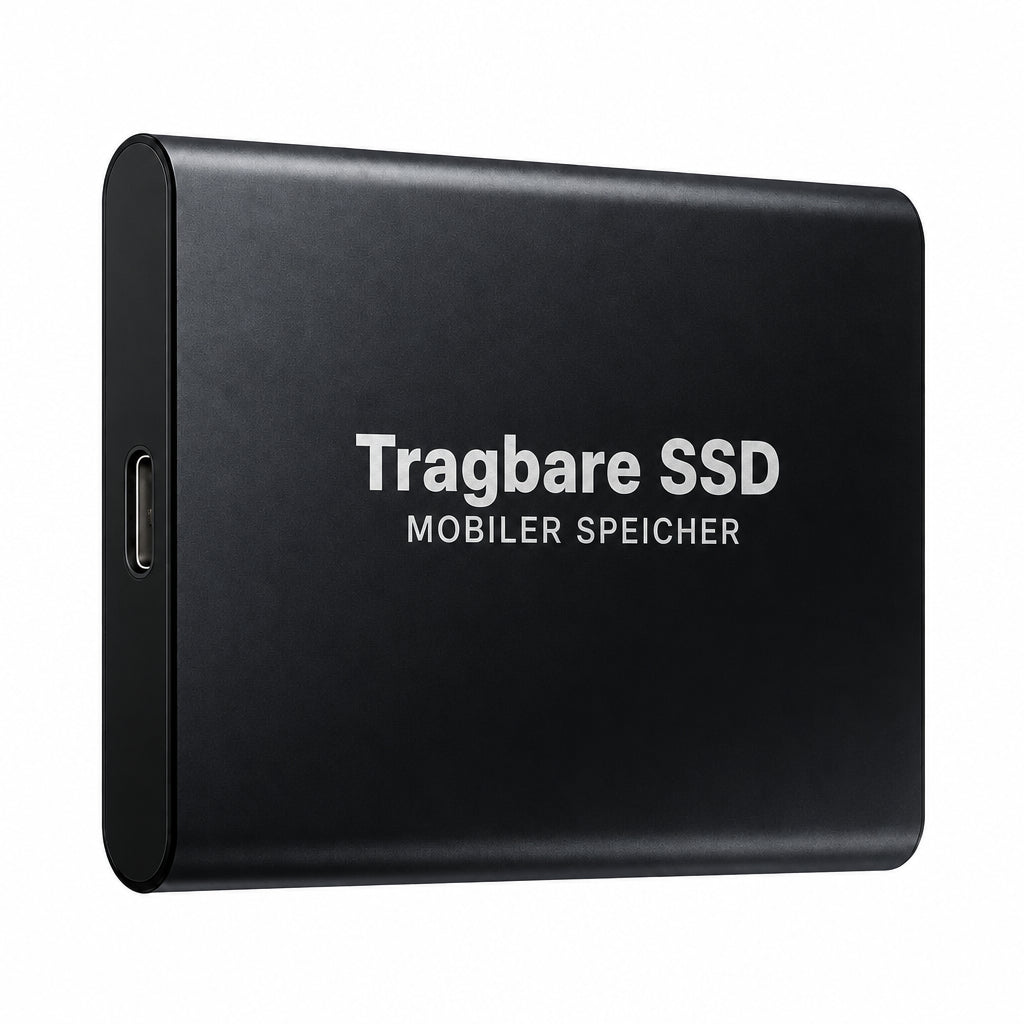 Portable 30 TB SSD with Rugged Casing