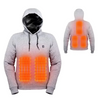 Heated hoodie with USB port - Duane