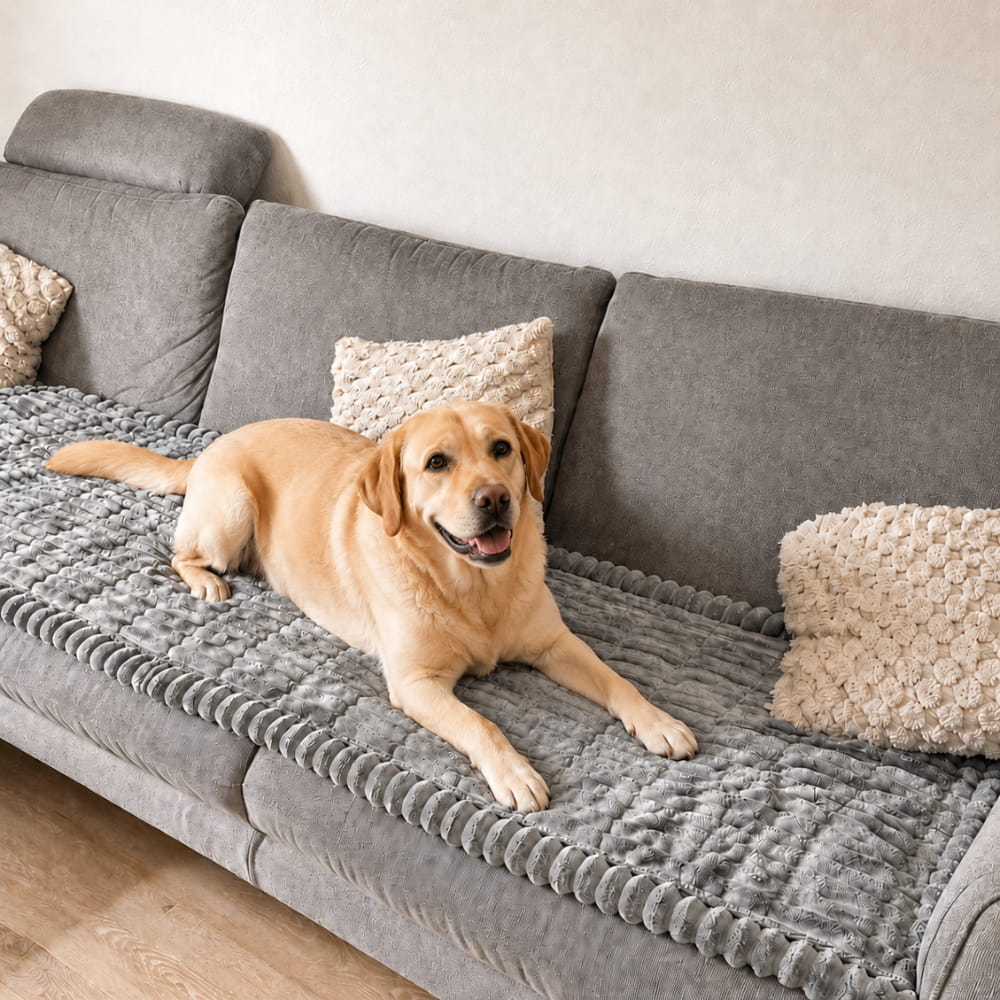 Brittany Sofa Cover — Water-Repellent Blanket for Dogs and Cats