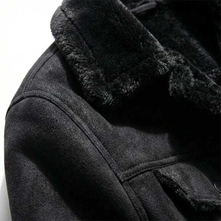 Men's Classic-Style Biker Jacket - Mio