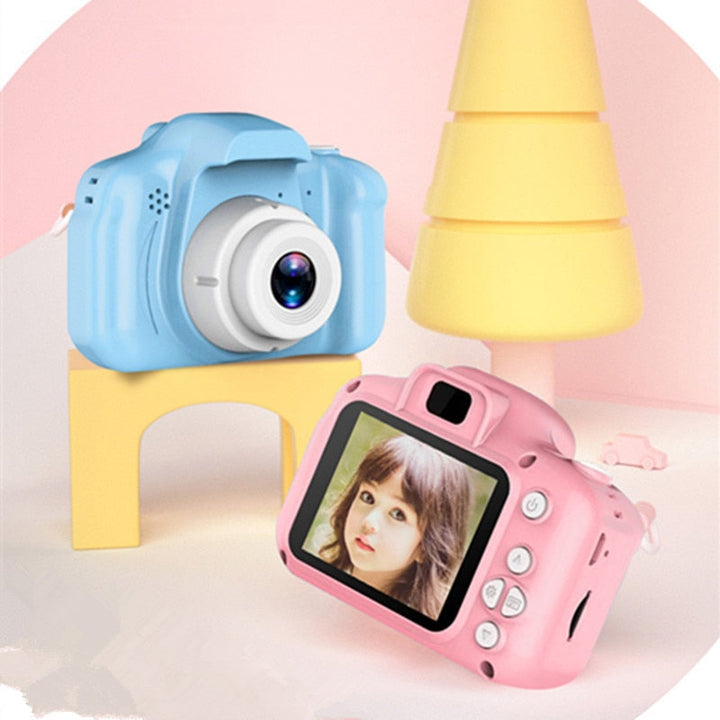 HD Mini Digital Camera with Protective Case for Kids