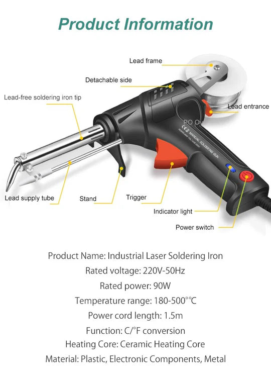 Laser welding machine | 2-in-1 welding and cutting machine with 20-second heat-up time