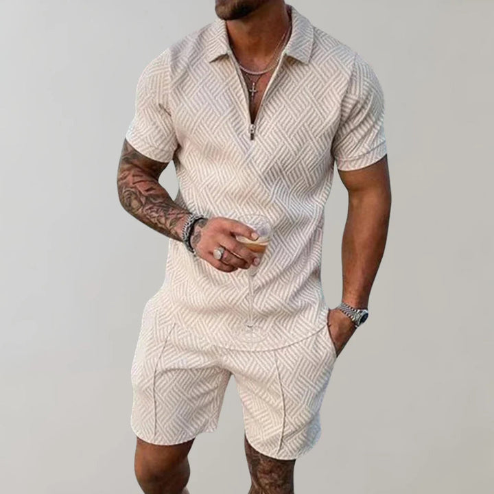 Two-Piece Summer Set for Men - Casual Comfort Designed for Summer Days