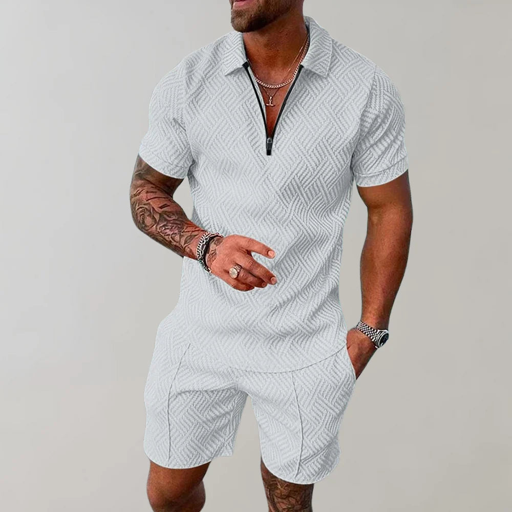 Two-Piece Summer Set for Men - Casual Comfort Designed for Summer Days