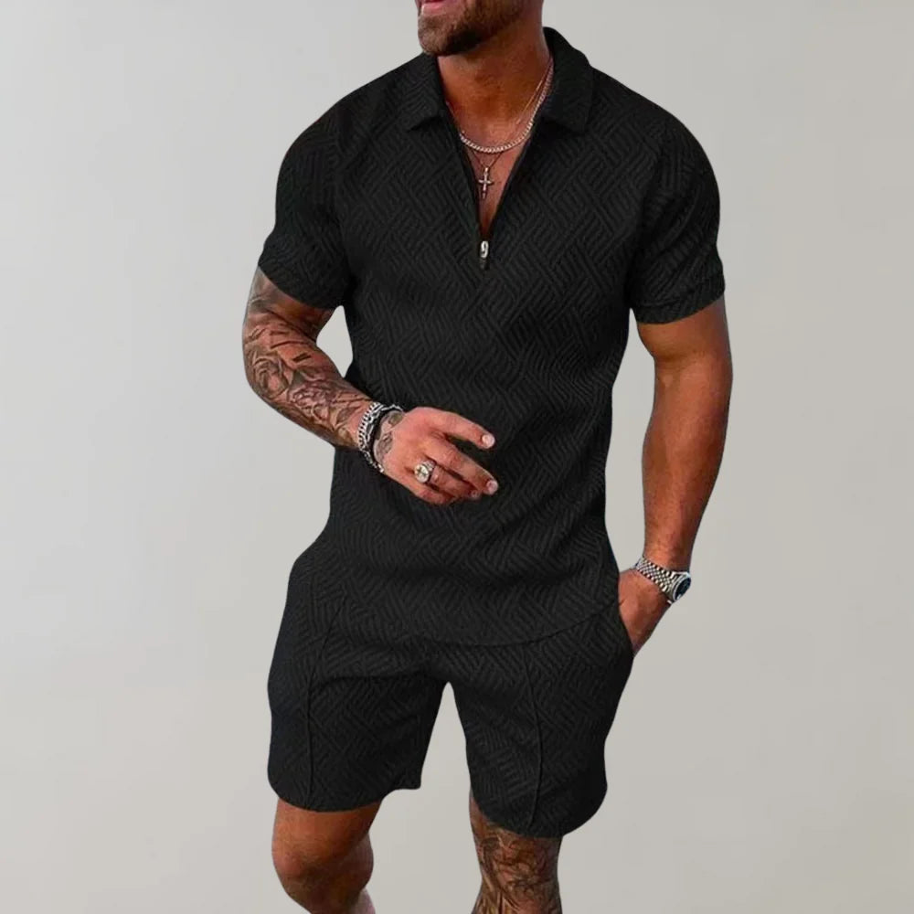 Two-Piece Summer Set for Men - Casual Comfort Designed for Summer Days