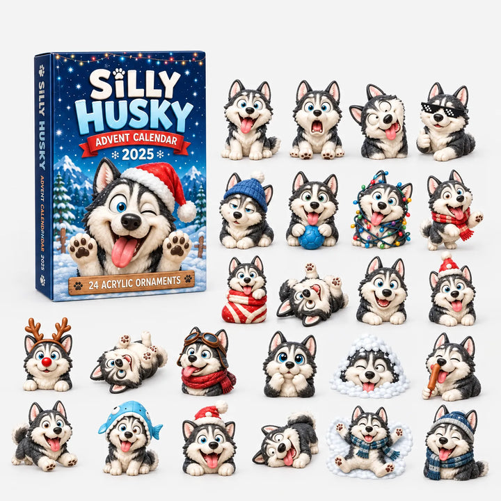 Husky Holiday Countdown Calendar - Tundro