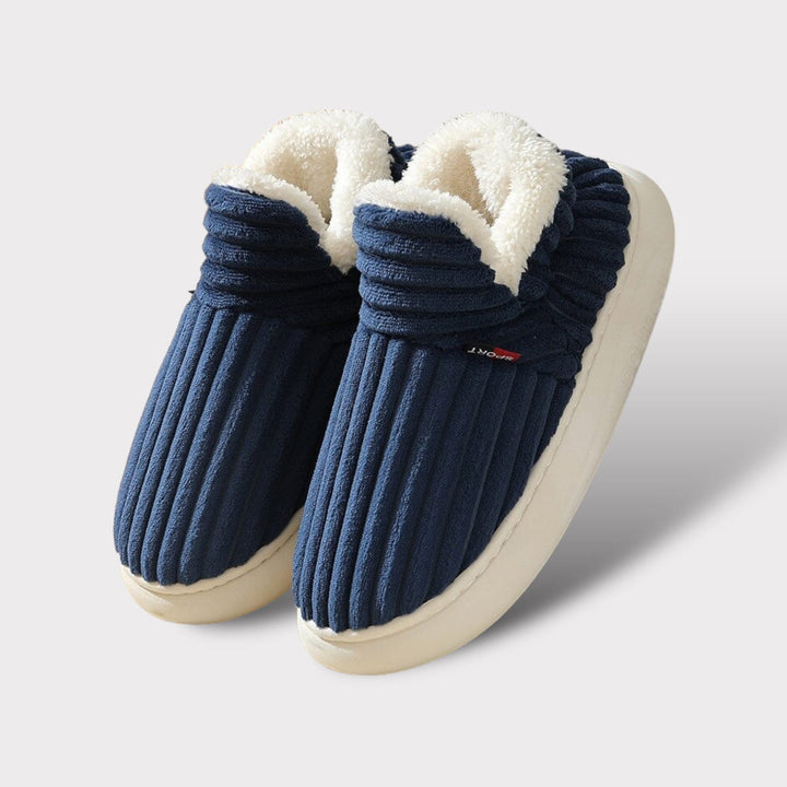 Ultra-Warm Ergonomic Faux Fur Slippers