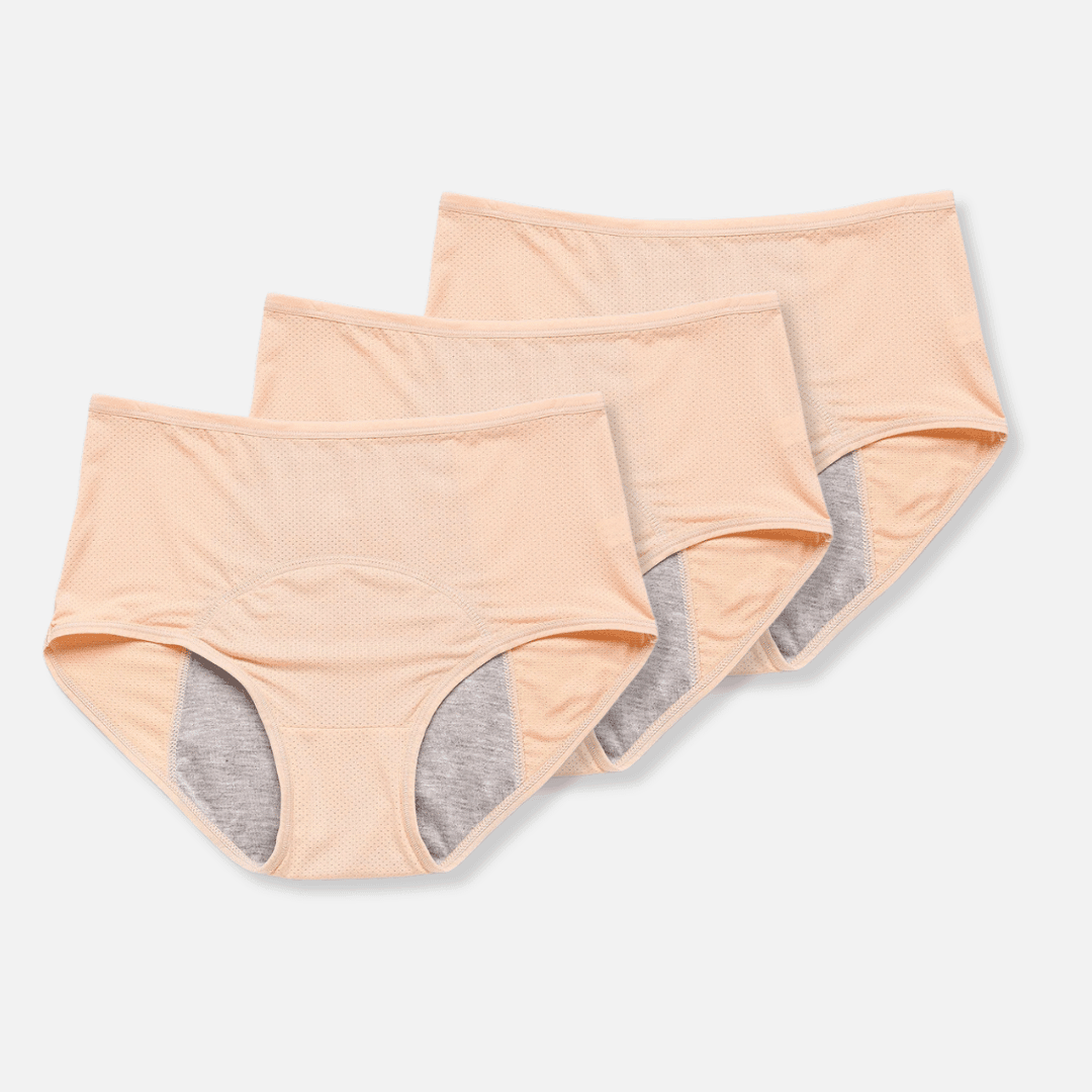 Leak-Proof Menstrual Underwear (3-Pack)