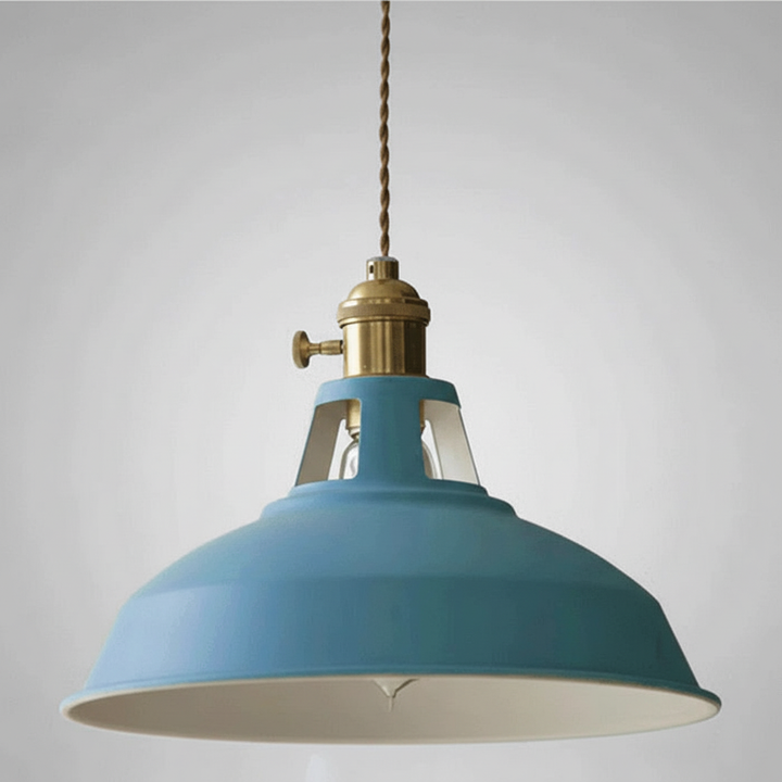Industrial Metal Hanging Lamp - IndustroGlow