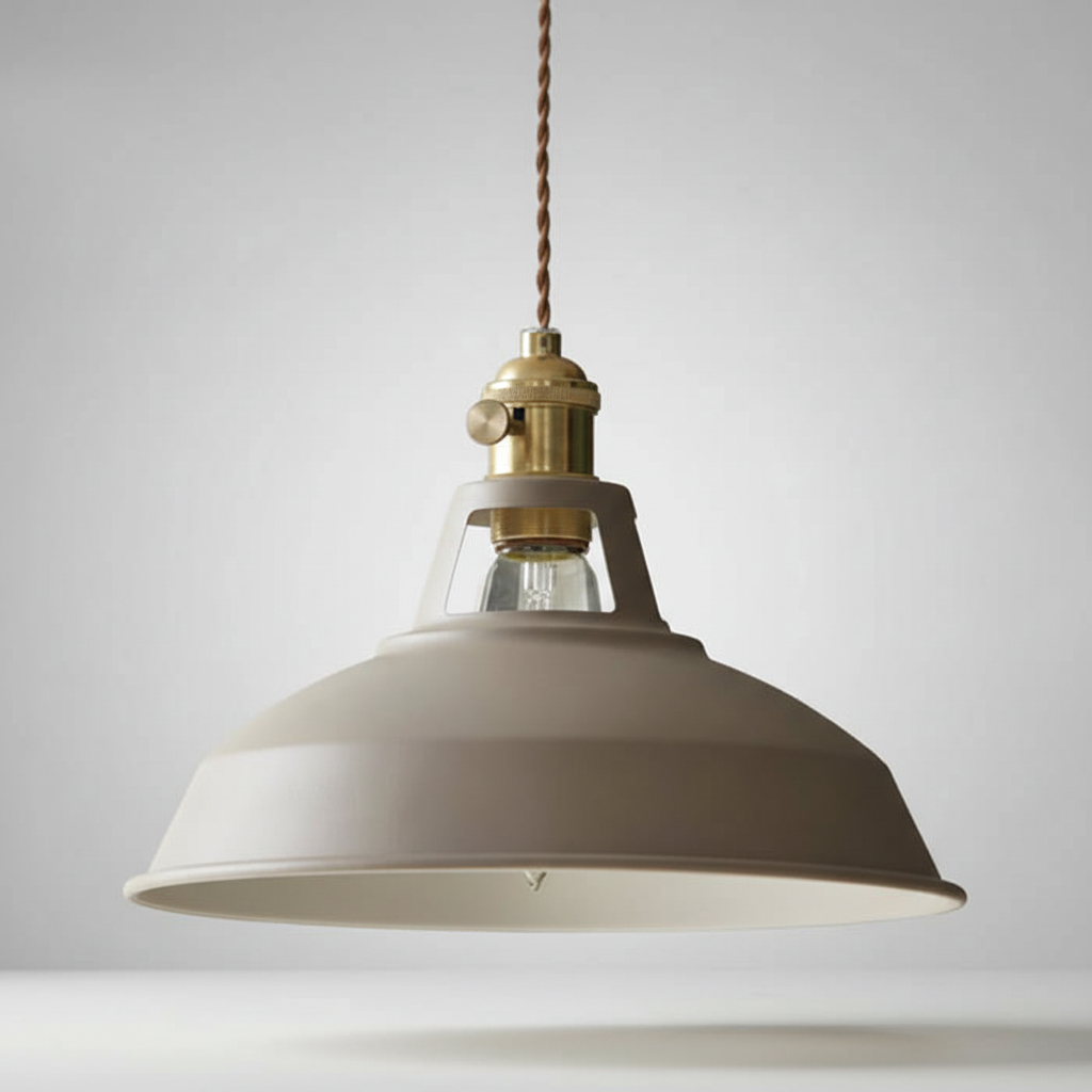 Industrial Metal Hanging Lamp - IndustroGlow