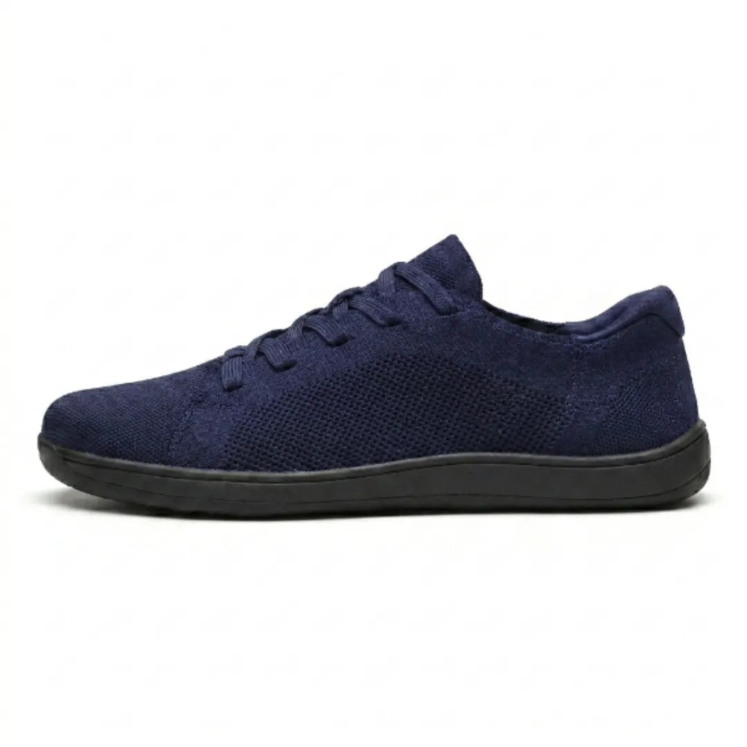 Unisex barefoot sneakers with wide toe box and breathable mesh