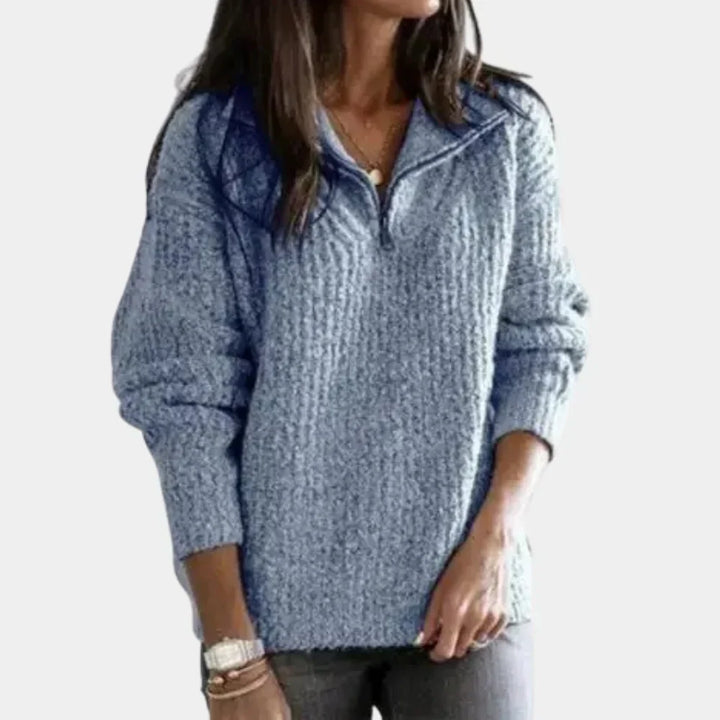 Women's Classic Half-Zip Sweater
