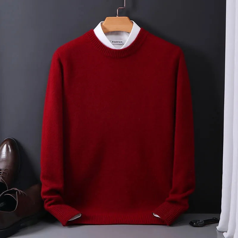 Men's Classic Long-Sleeve Sweater