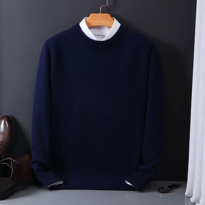 Men's Classic Long-Sleeve Sweater