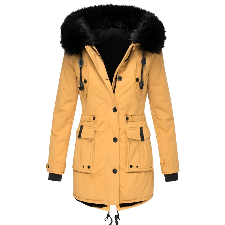 Winter Coat with Hood for Women - Stylish Warmth for Cold Days