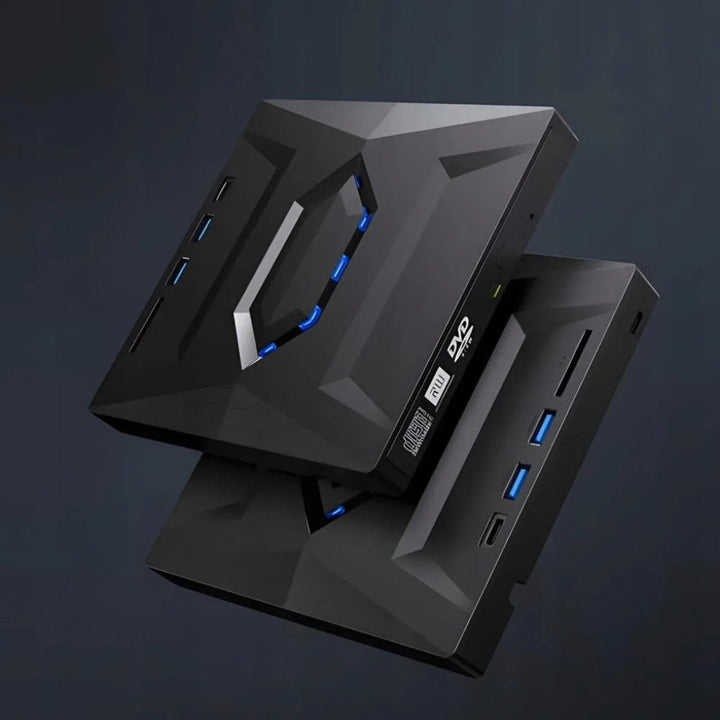 7-in-1 External DVD Player & CD/DVD RW Writer