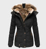 Slim-Fit Women's Winter Jacket with Hood - Aurora