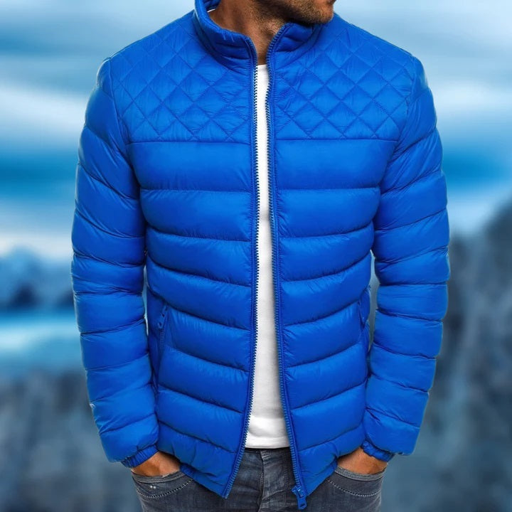 Water-Repellent and Windproof Quilted Men's Jacket - Logan
