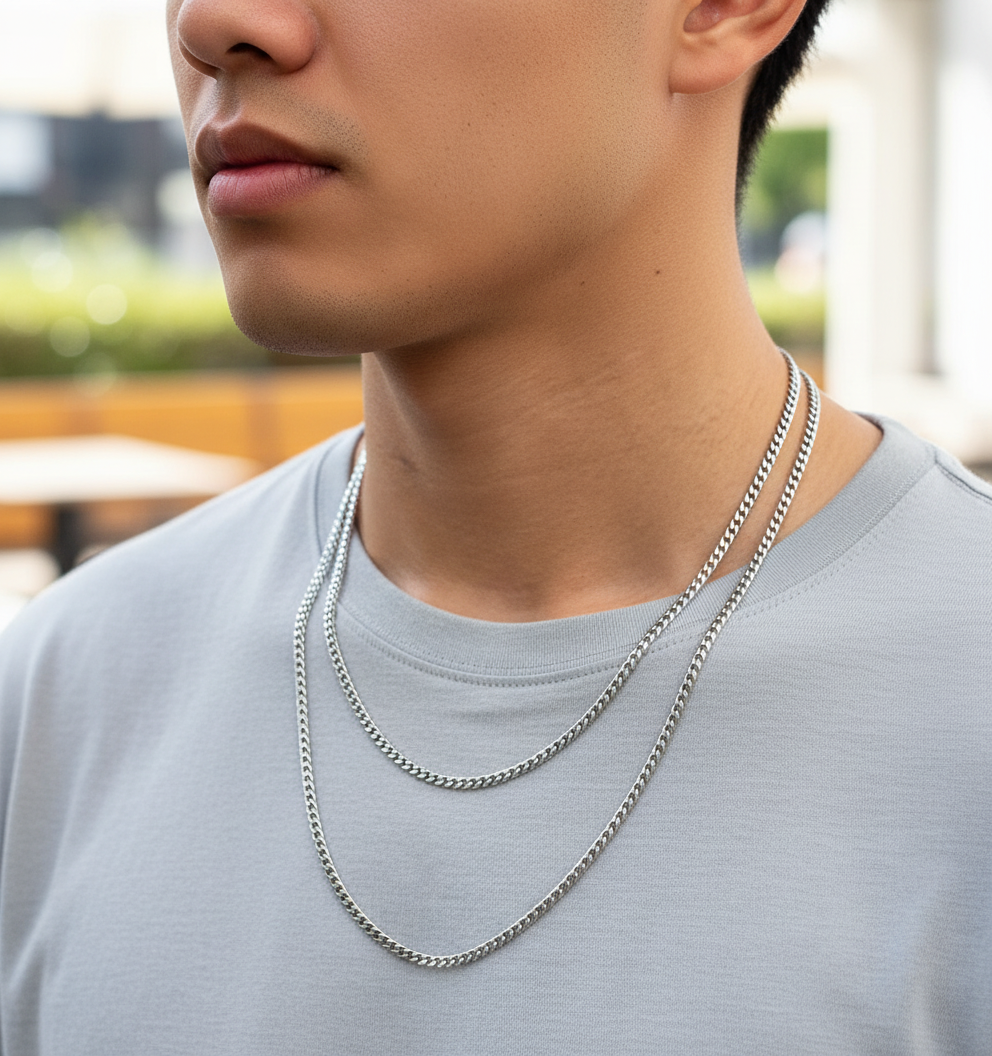 Classic Men's Chain Necklace - StyleChain