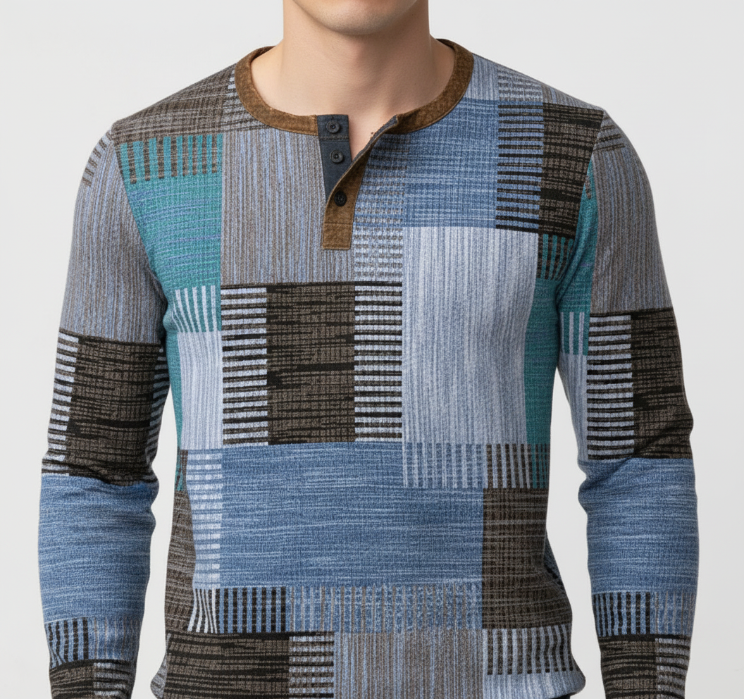 Men's Long Sleeve Sweater - Sven