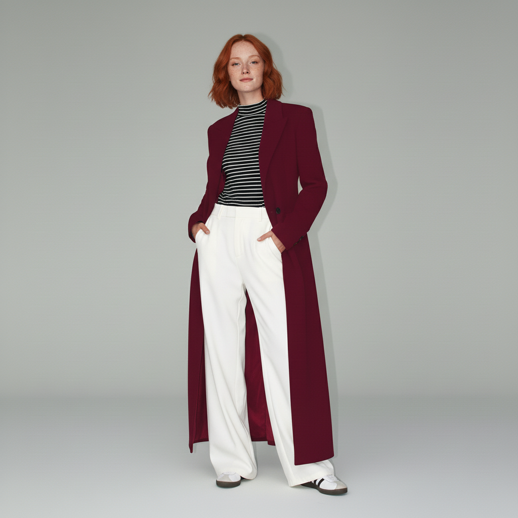 Long tailored coat - Colleen