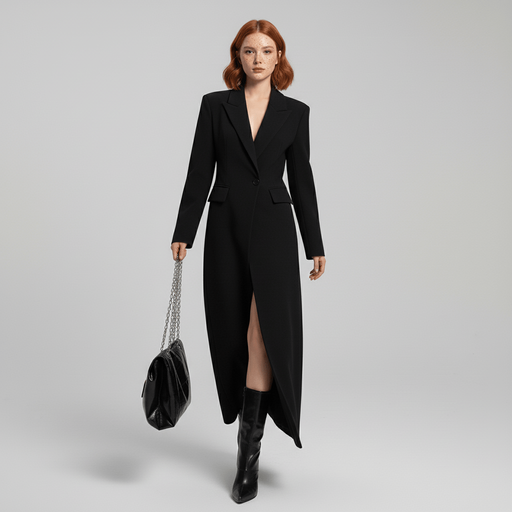 Long tailored coat - Colleen