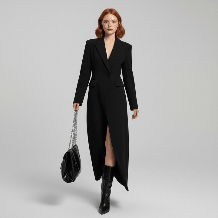 Long tailored coat - Colleen