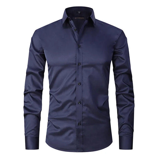 Crease-Free Stretch Men's Shirt - Noah