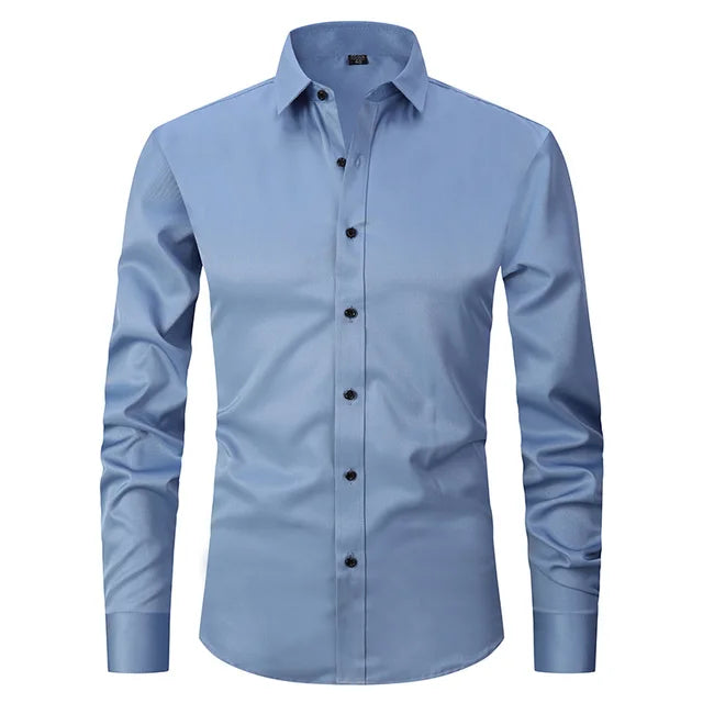 Crease-Free Stretch Men's Shirt - Noah