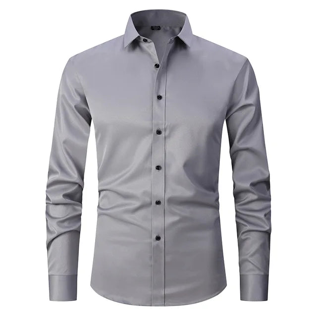 Crease-Free Stretch Men's Shirt - Noah