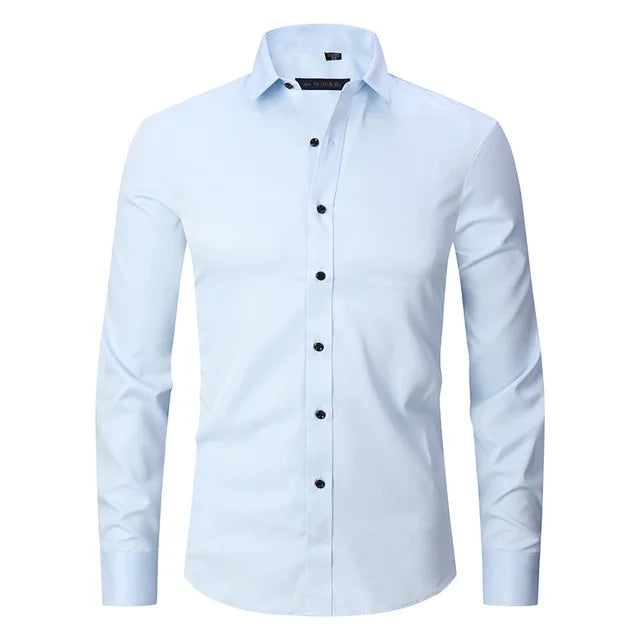 Crease-Free Stretch Men's Shirt - Noah