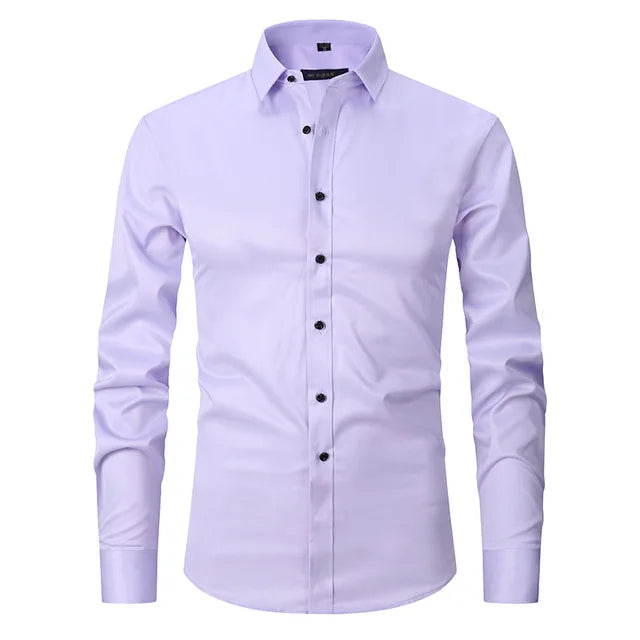 Crease-Free Stretch Men's Shirt - Noah
