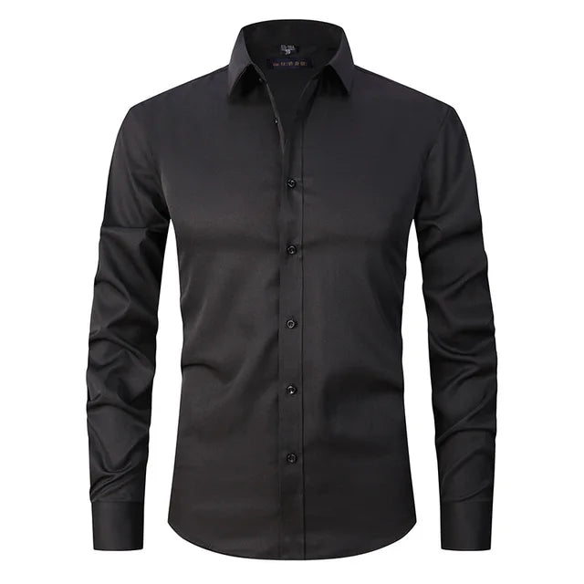 Crease-Free Stretch Men's Shirt - Noah