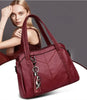 Leather Handbag | Spacious and Well-Organized Tote for Women