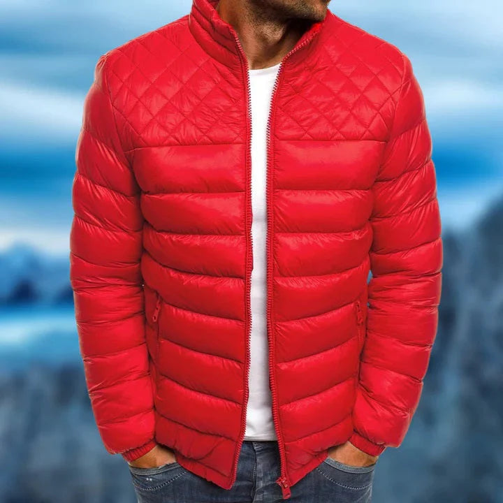 Men’s Lightweight Puffer Jacket – Warm & Stylish