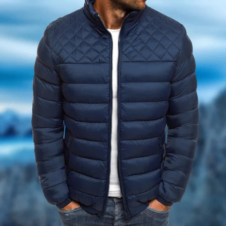 Men’s Lightweight Puffer Jacket – Warm & Stylish
