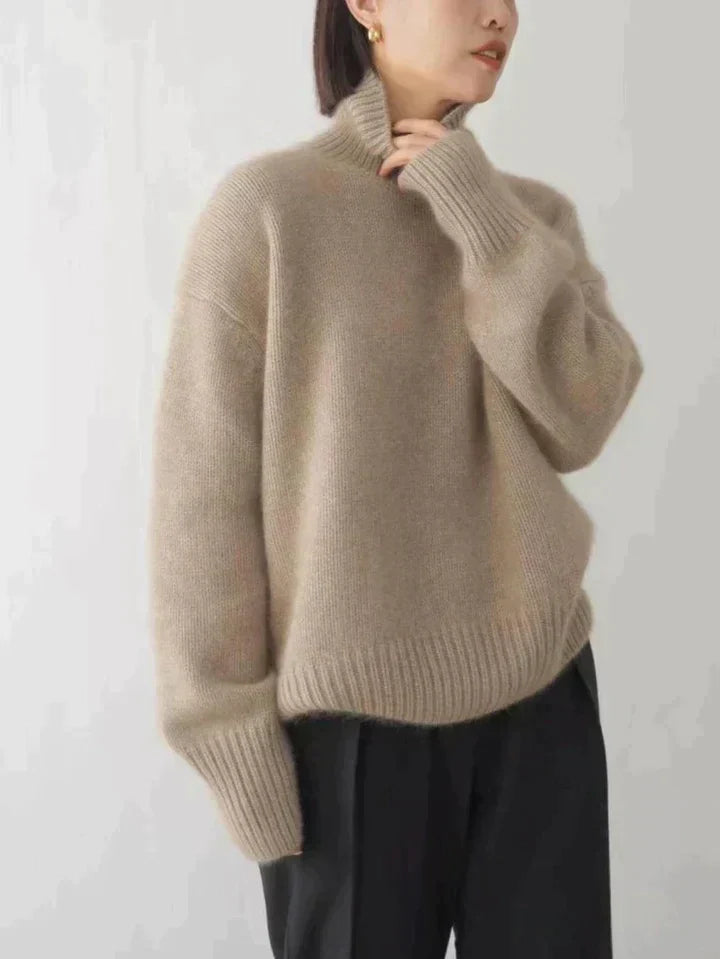Luxe Turtleneck Sweater for Women