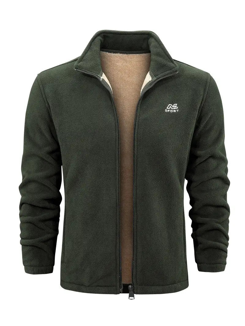 Lined outdoor fleece gilet with full-length zip - Milton